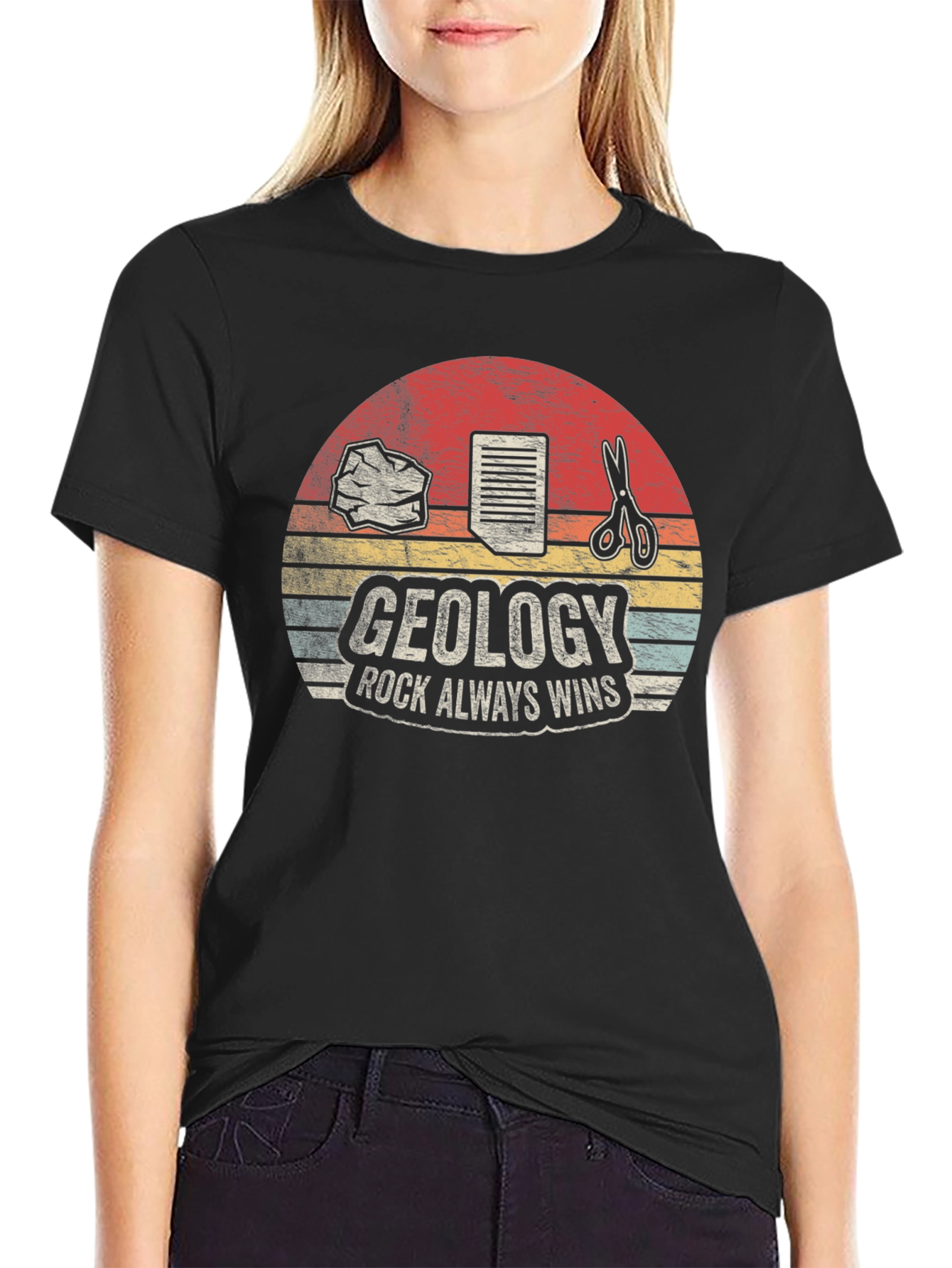 Geology Rock Always Wins T-Shirt
