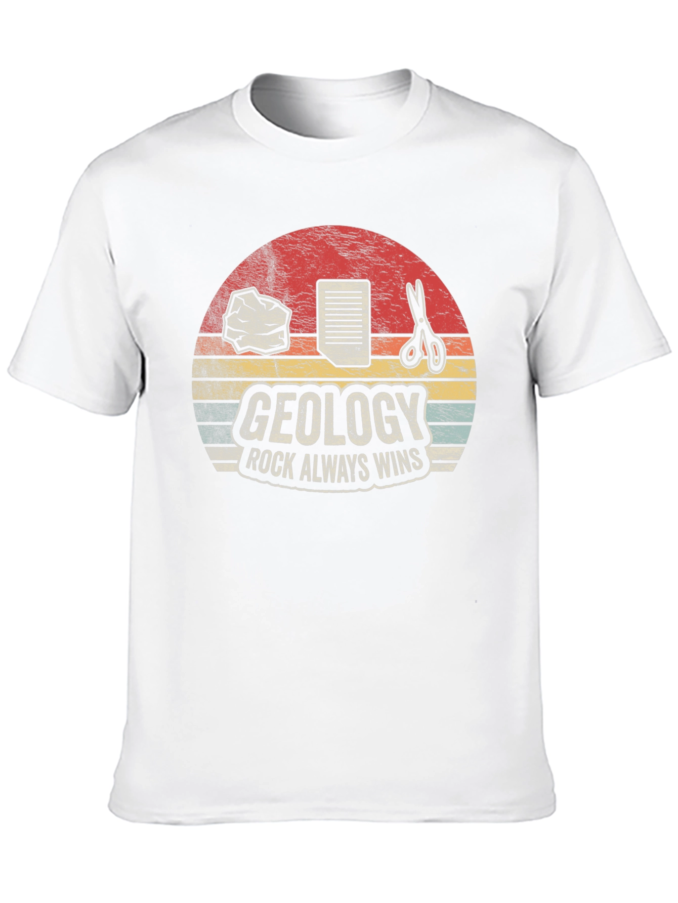 Geology Rock Always Wins T-Shirt
