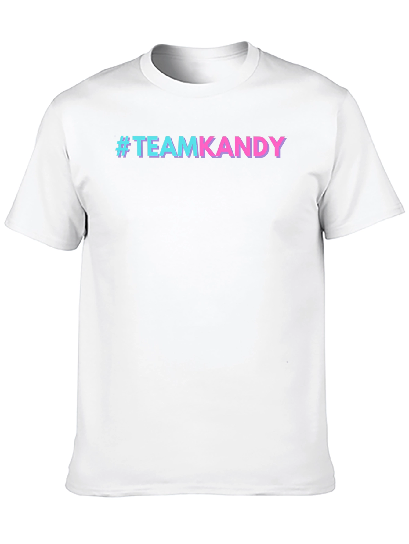 #TeamKandy Black Graphic Tee - Stylish Casual Wear