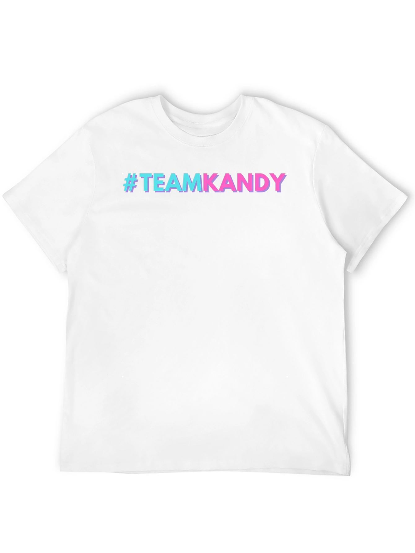 #TeamKandy Black Graphic Tee - Stylish Casual Wear