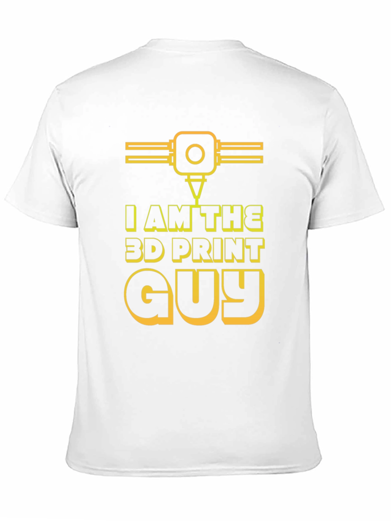 I Am The 3D Print Guy Black T-Shirt