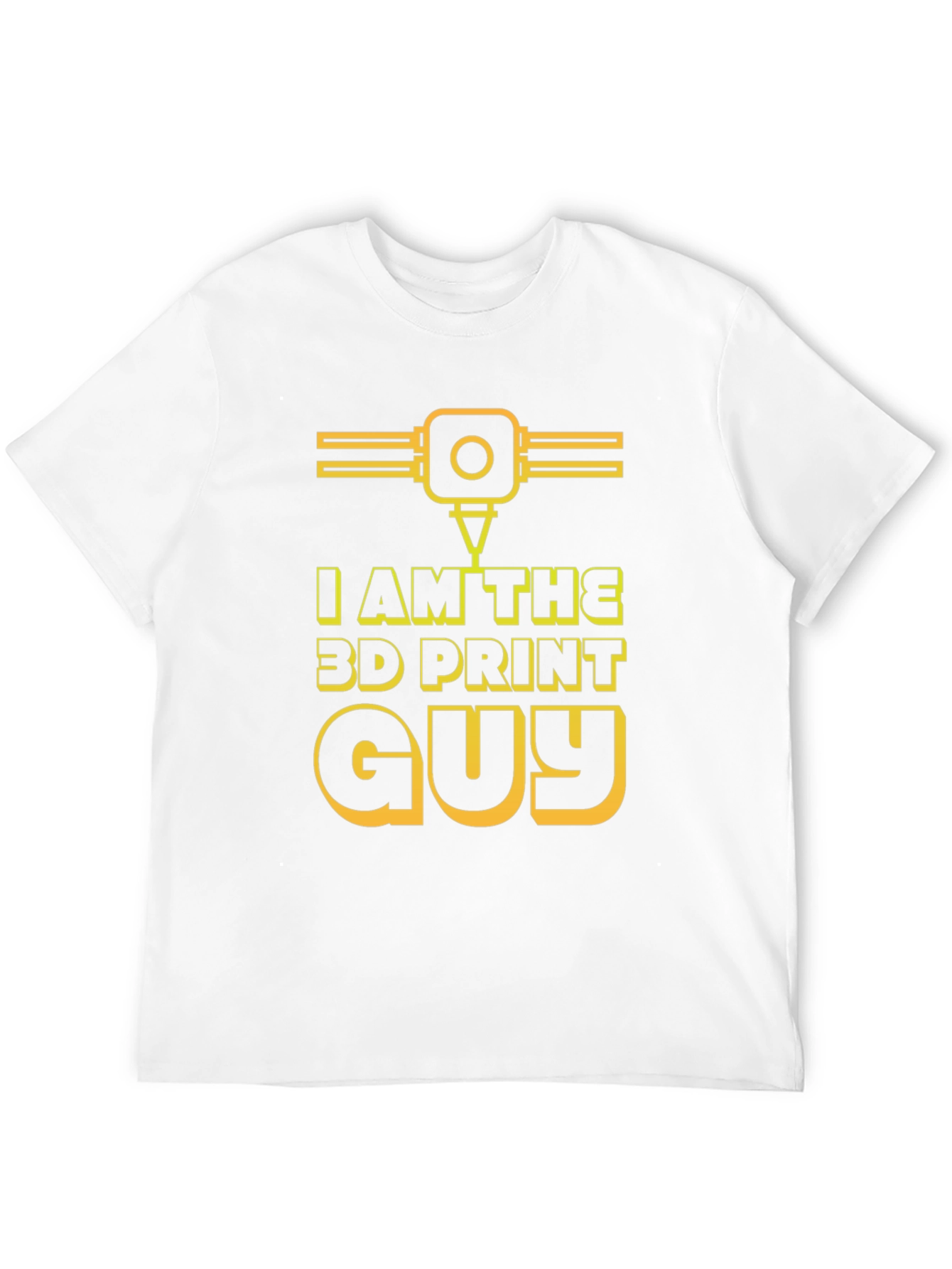 I Am The 3D Print Guy Black T-Shirt