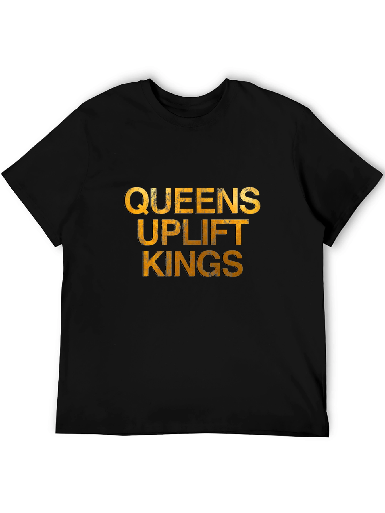 Queens Uplift Kings Graphic Tee - Black T-Shirt