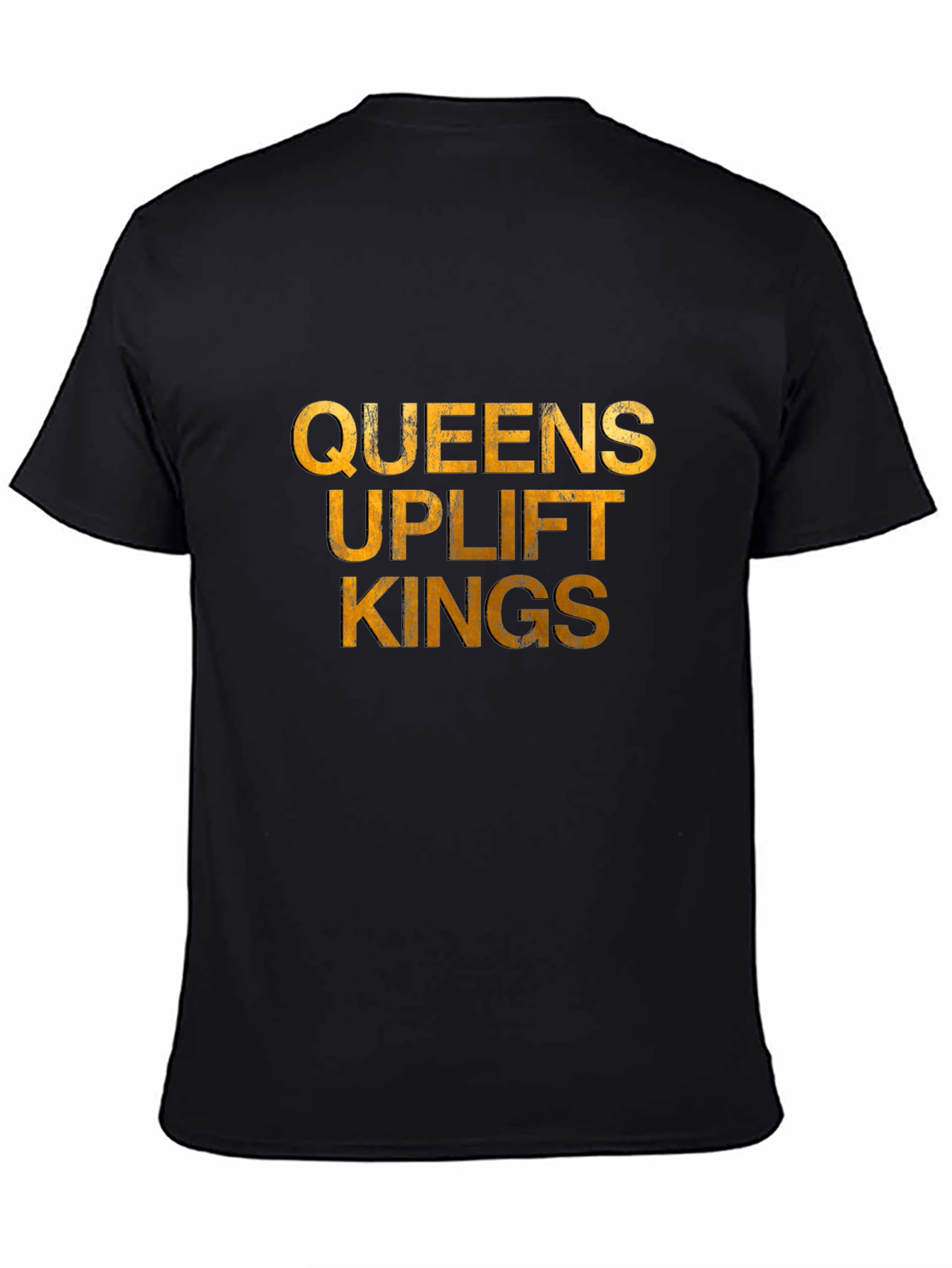 Queens Uplift Kings Graphic Tee - Black T-Shirt
