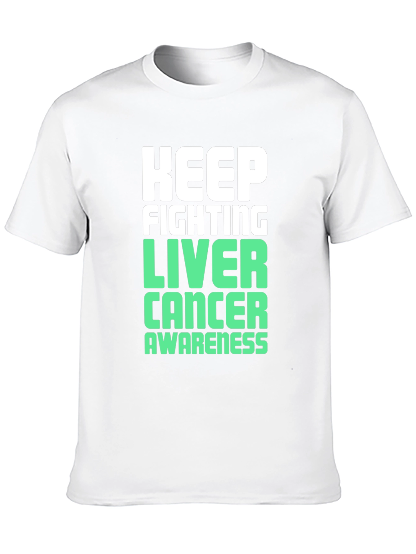 Keep Fighting Liver Cancer Awareness T-Shirt