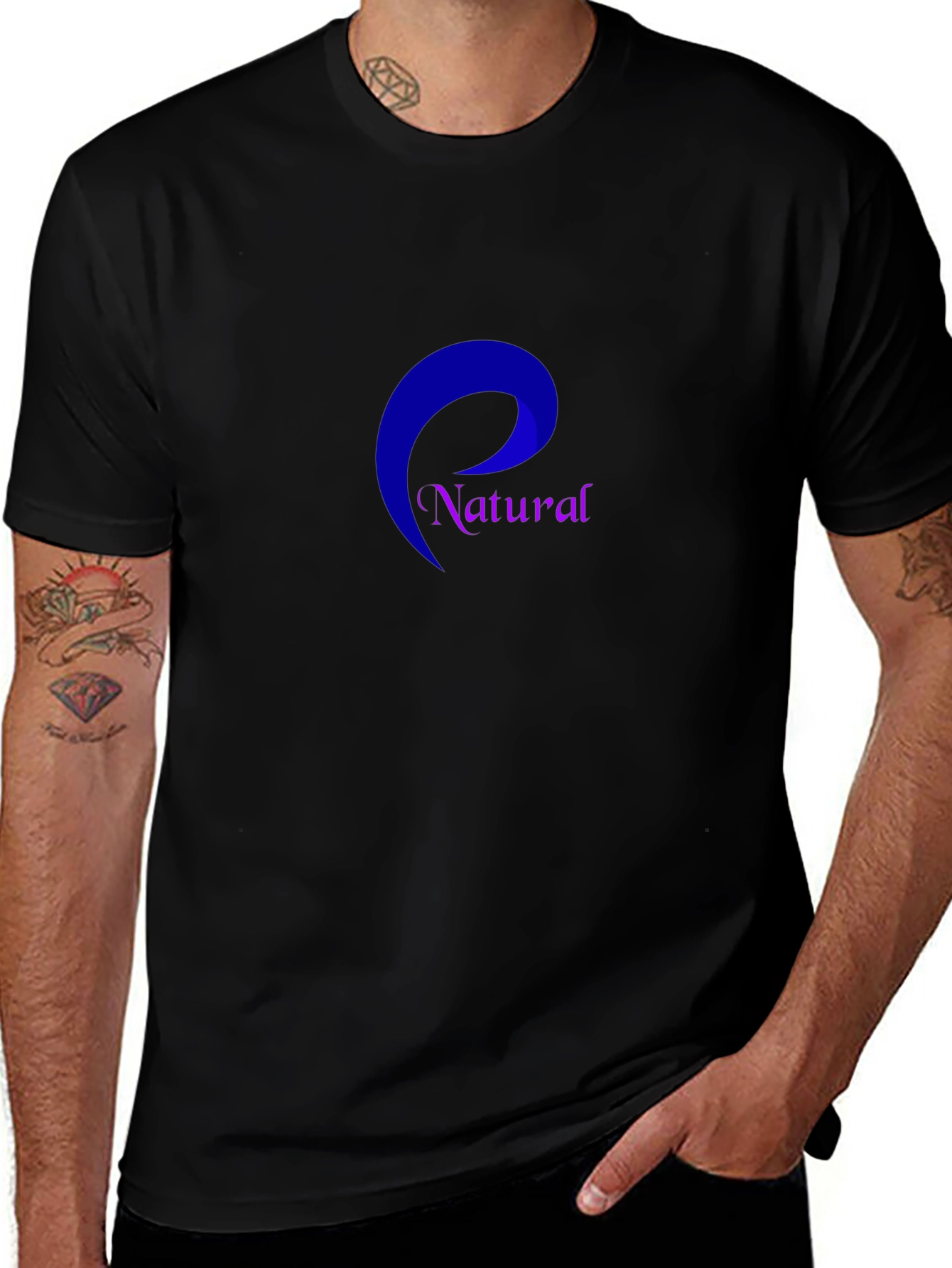 Natural Graphic T-Shirt - Casual Style