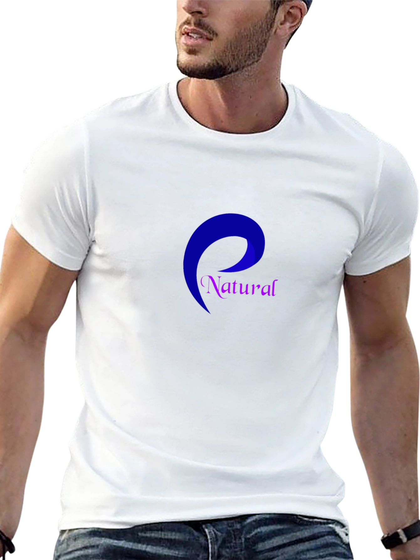 Natural Graphic T-Shirt - Casual Style