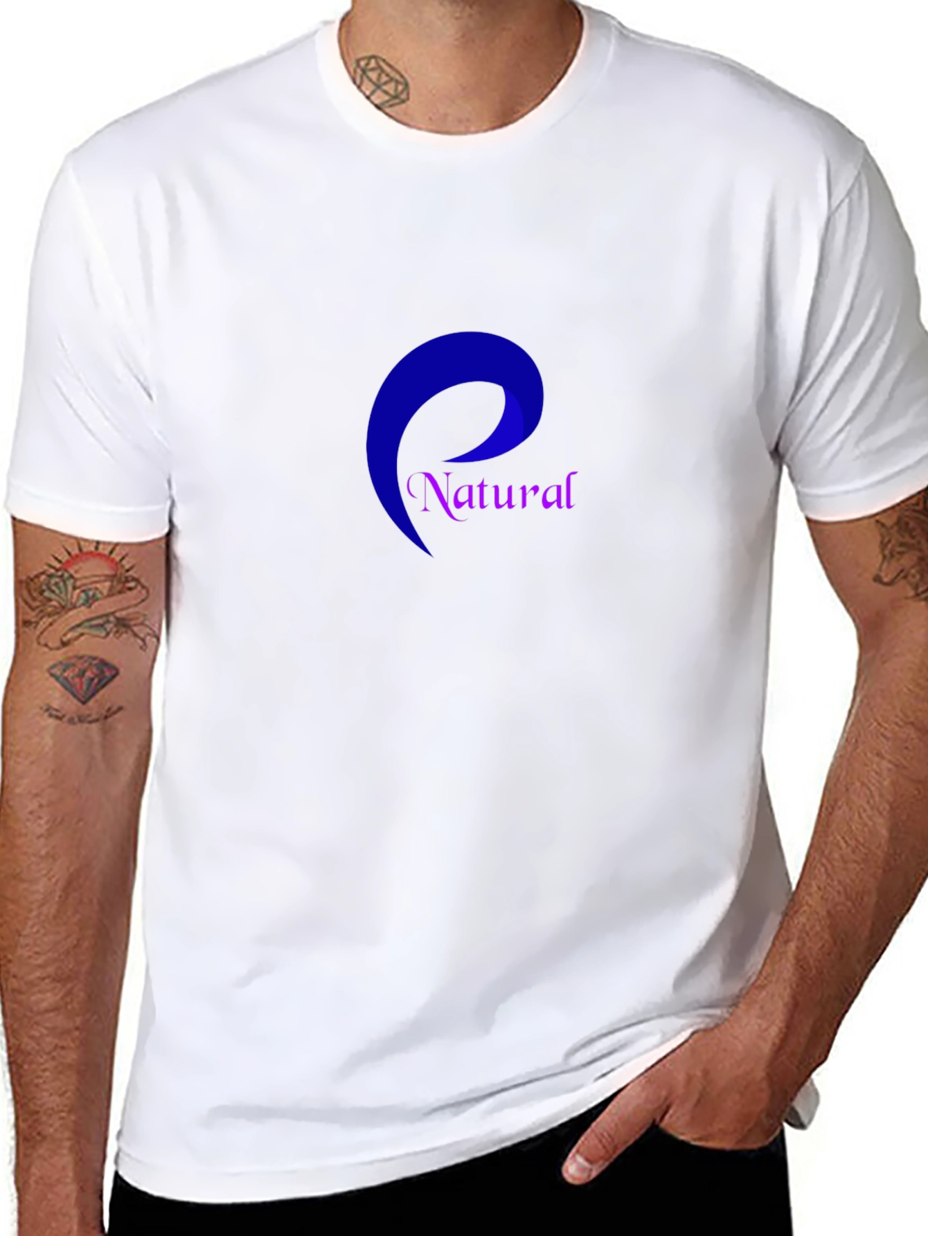 Natural Graphic T-Shirt - Casual Style