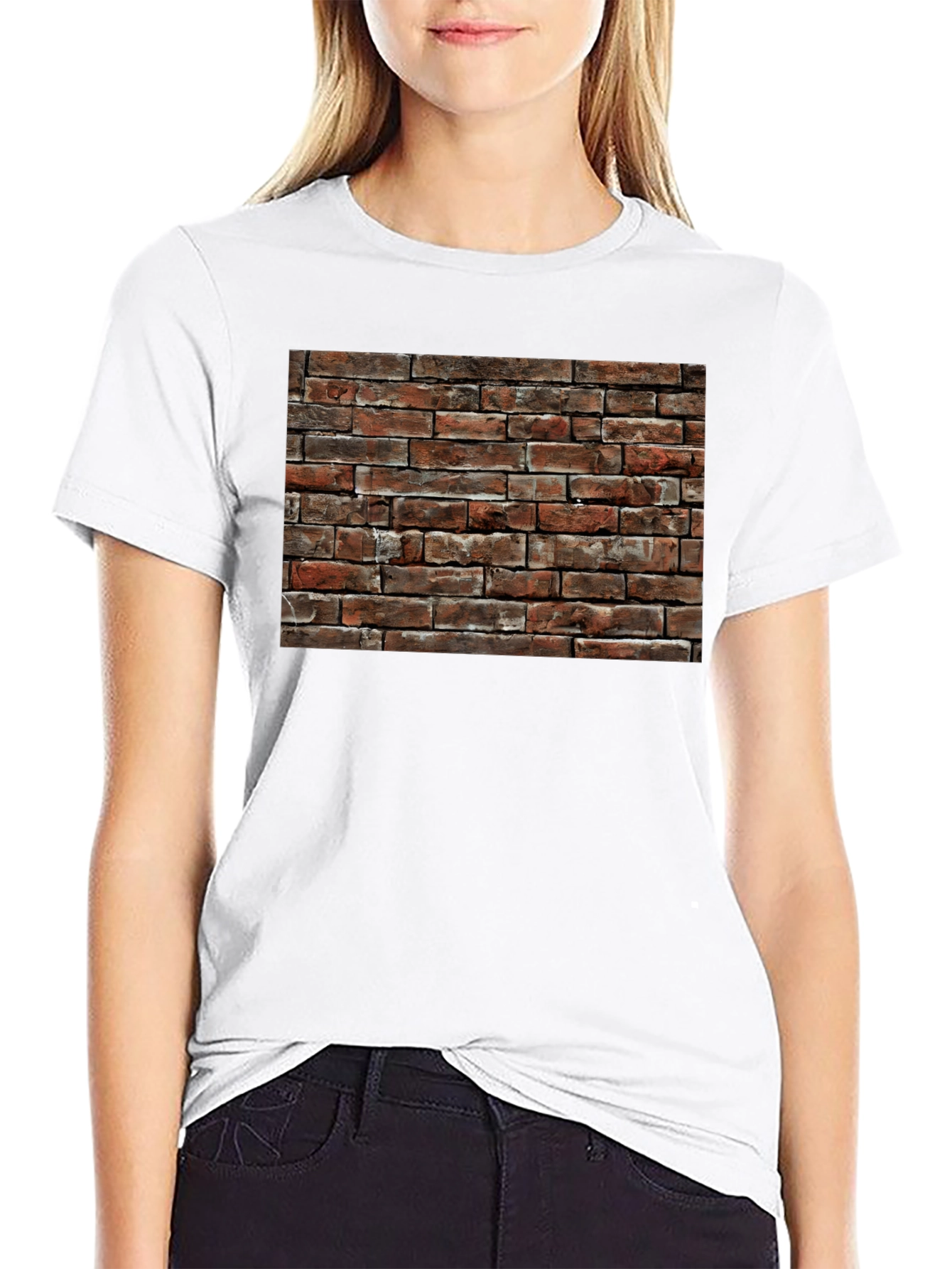 Brick Wall T-Shirt - Unique Graphic Tee