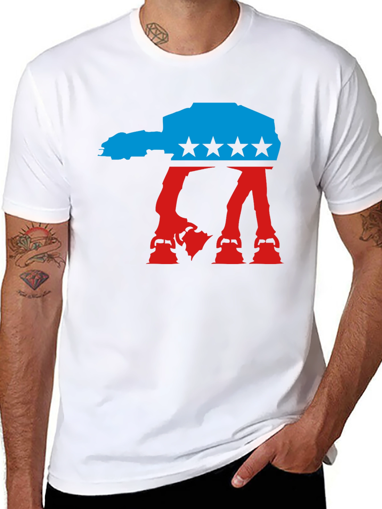 Star Wars AT-AT Political Parody T-Shirt