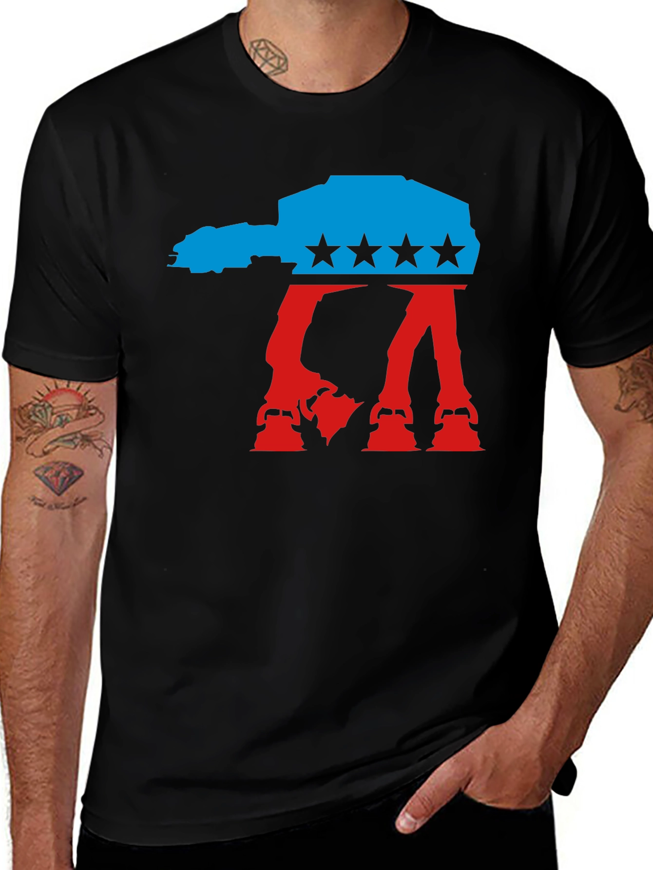 Star Wars AT-AT Political Parody T-Shirt