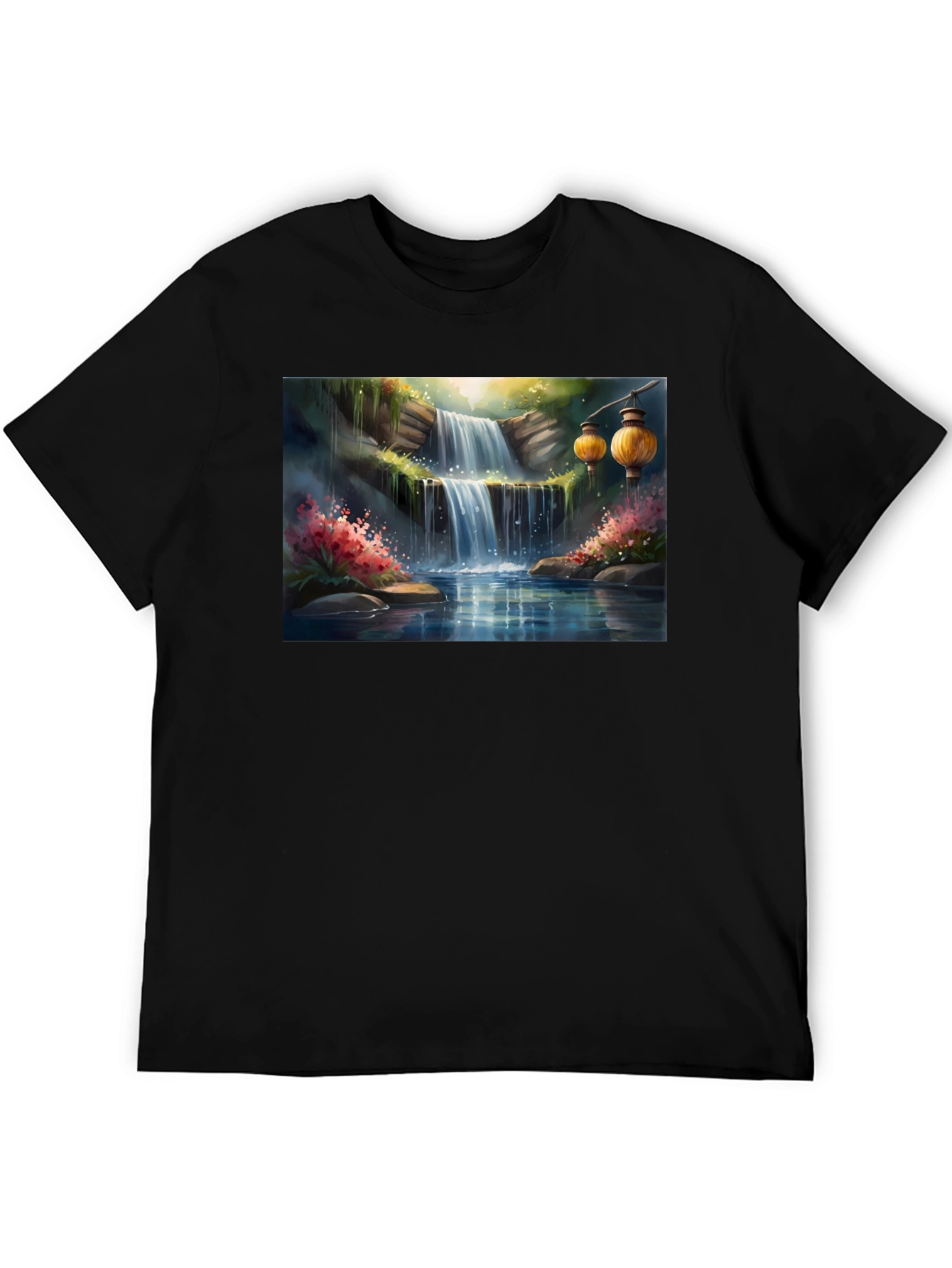 Waterfall Lantern T-Shirt