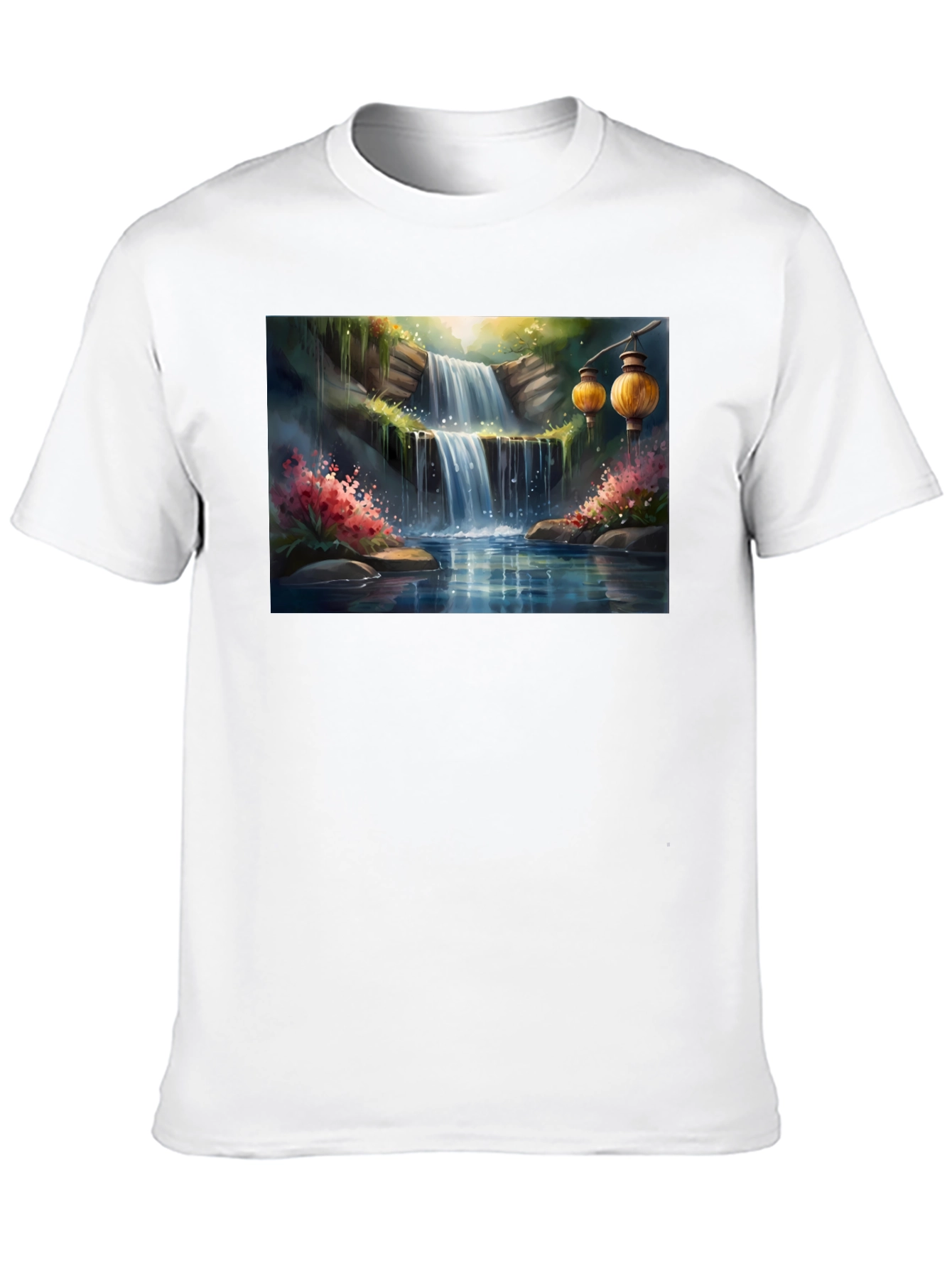 Waterfall Lantern T-Shirt