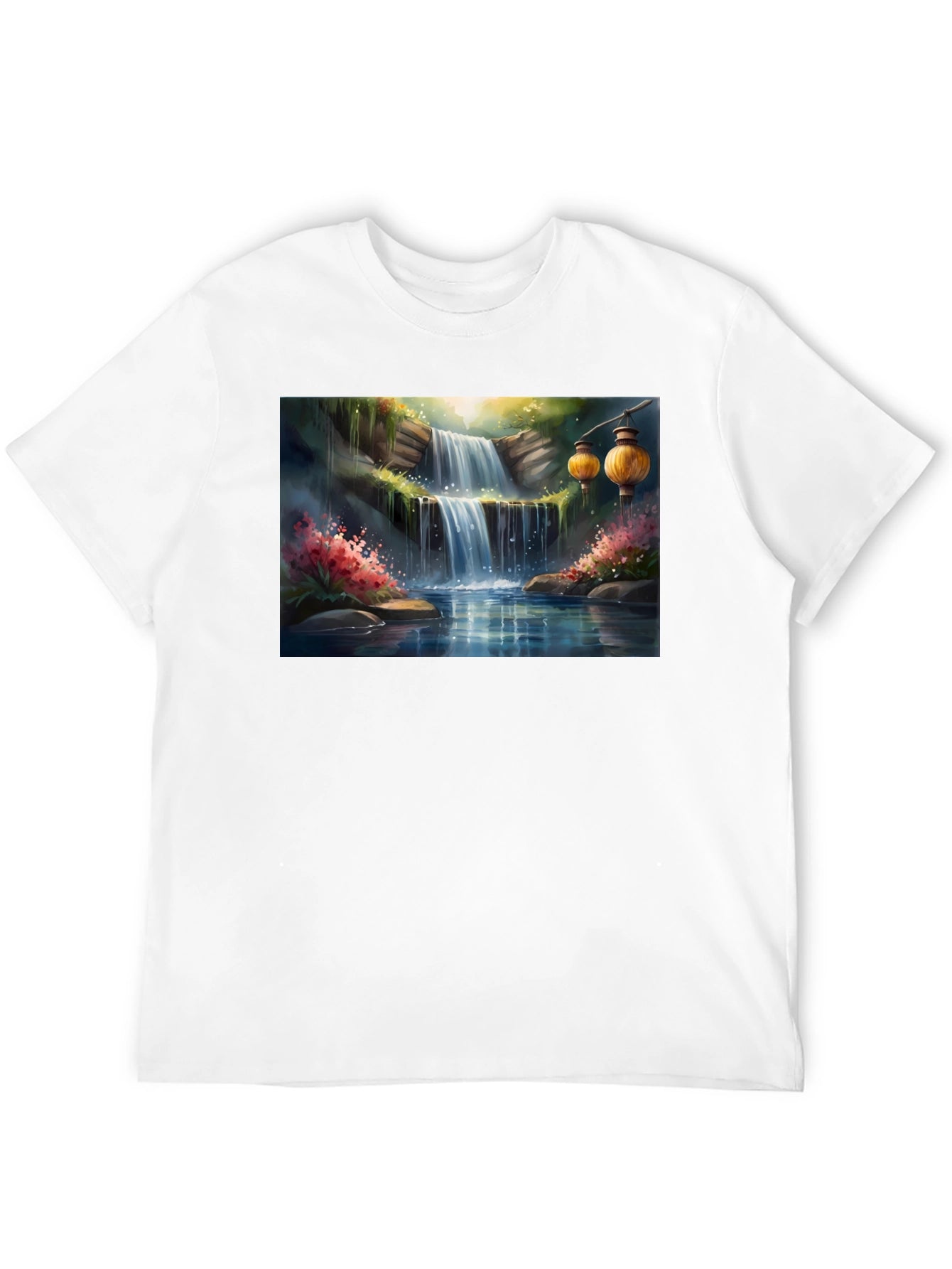 Waterfall Lantern T-Shirt