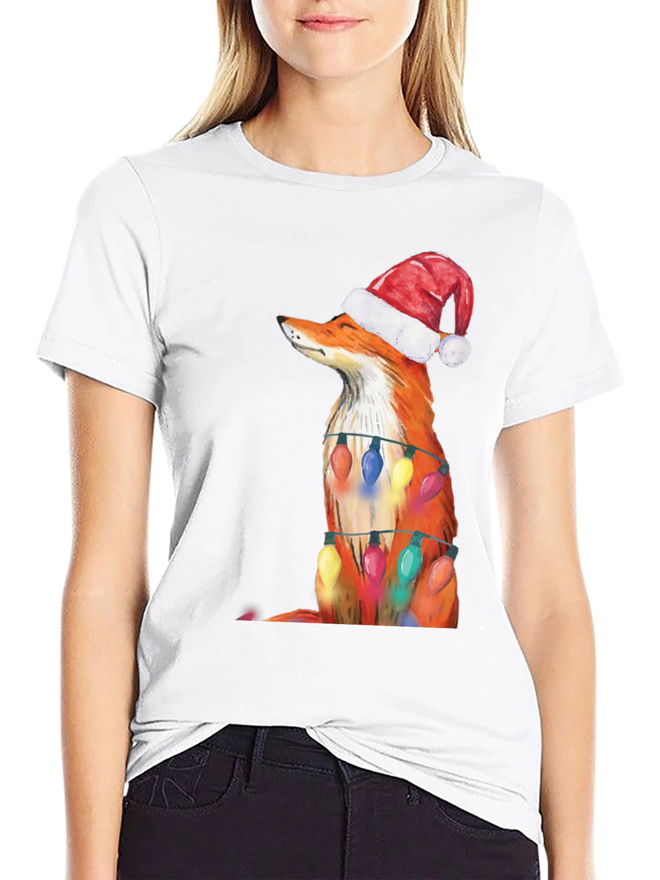Festive Fox Christmas T-Shirt