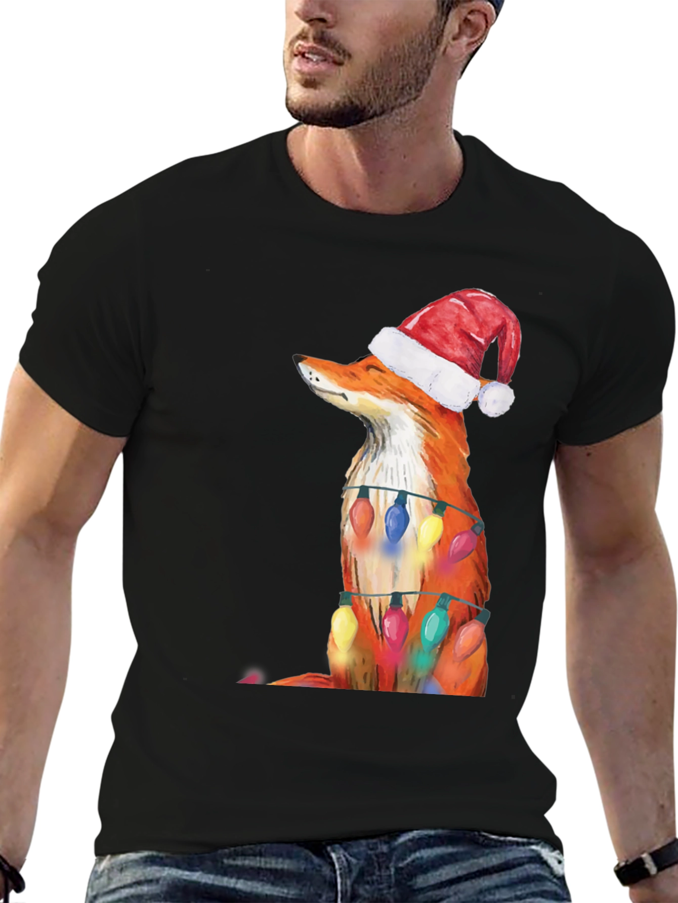 Festive Fox Christmas T-Shirt