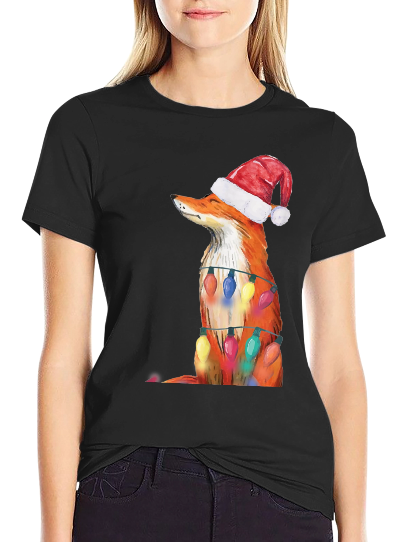 Festive Fox Christmas T-Shirt