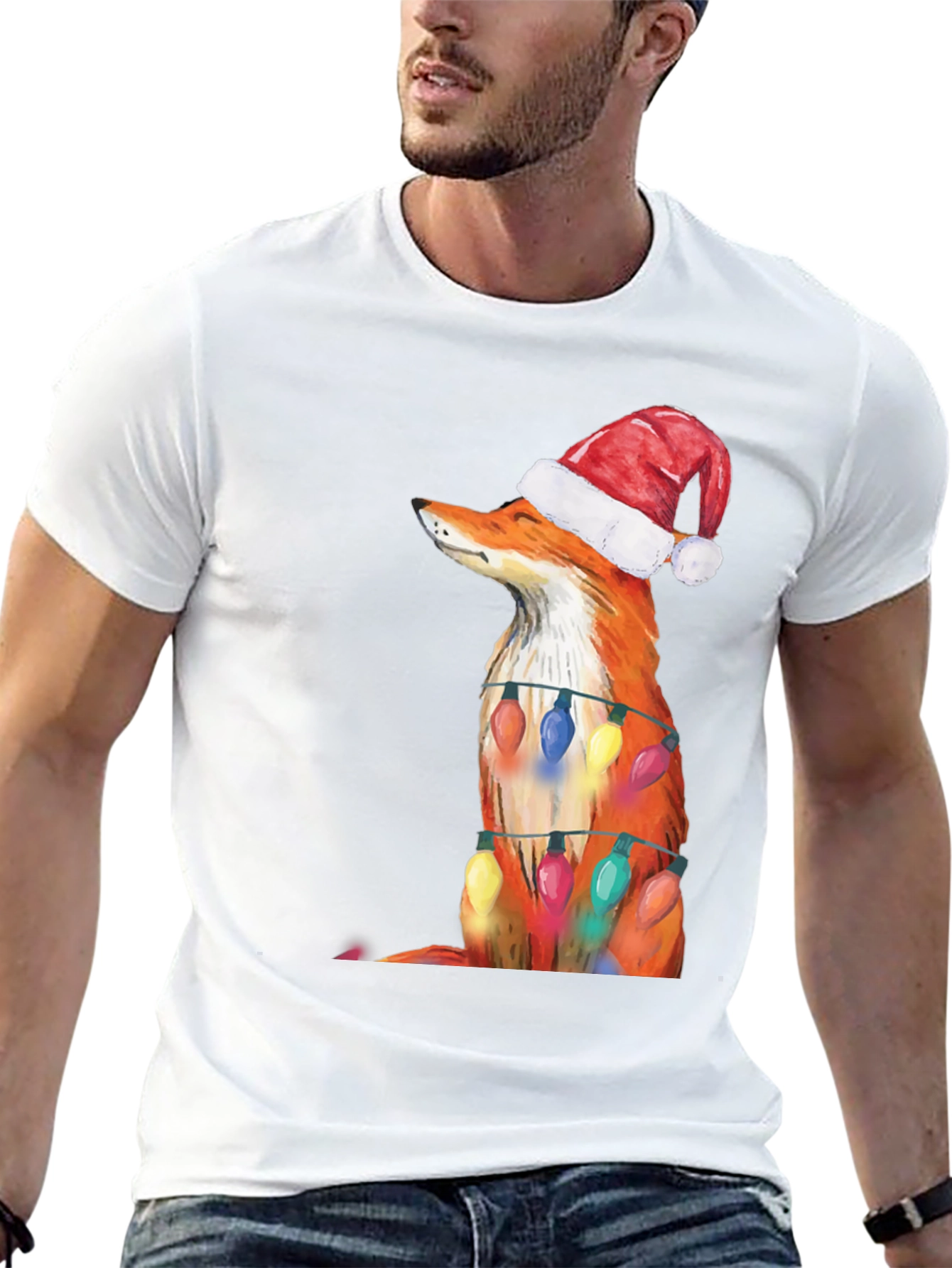 Festive Fox Christmas T-Shirt