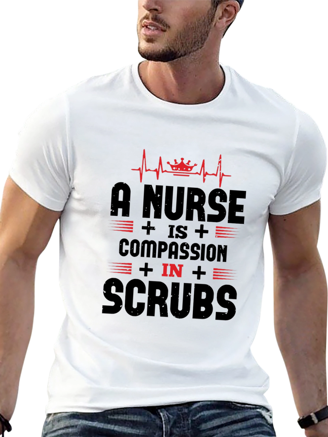 Nurse Compassion T-Shirt - Black