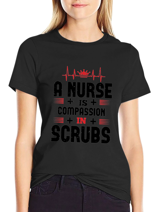 Nurse Compassion T-Shirt - Black