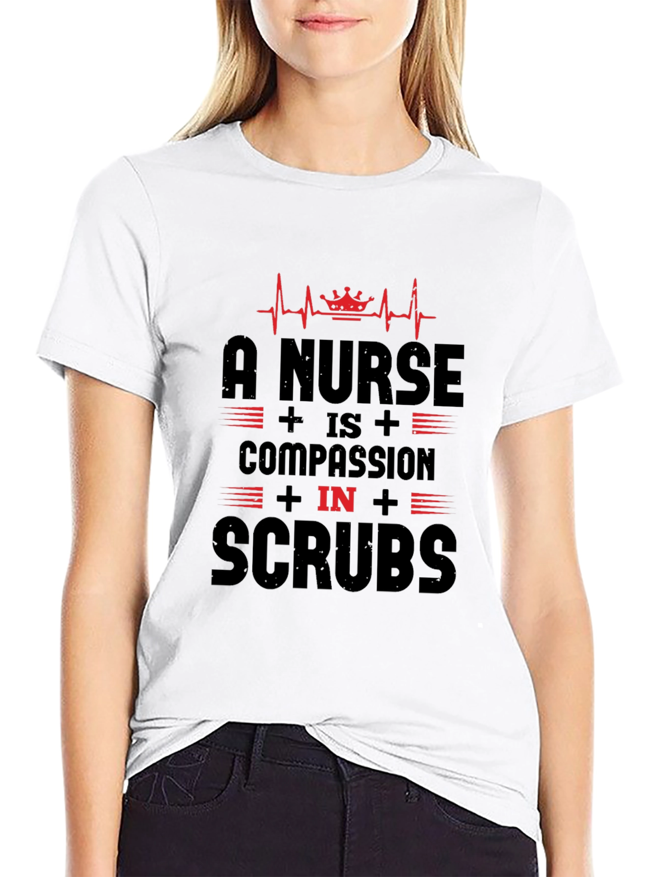 Nurse Compassion T-Shirt - Black