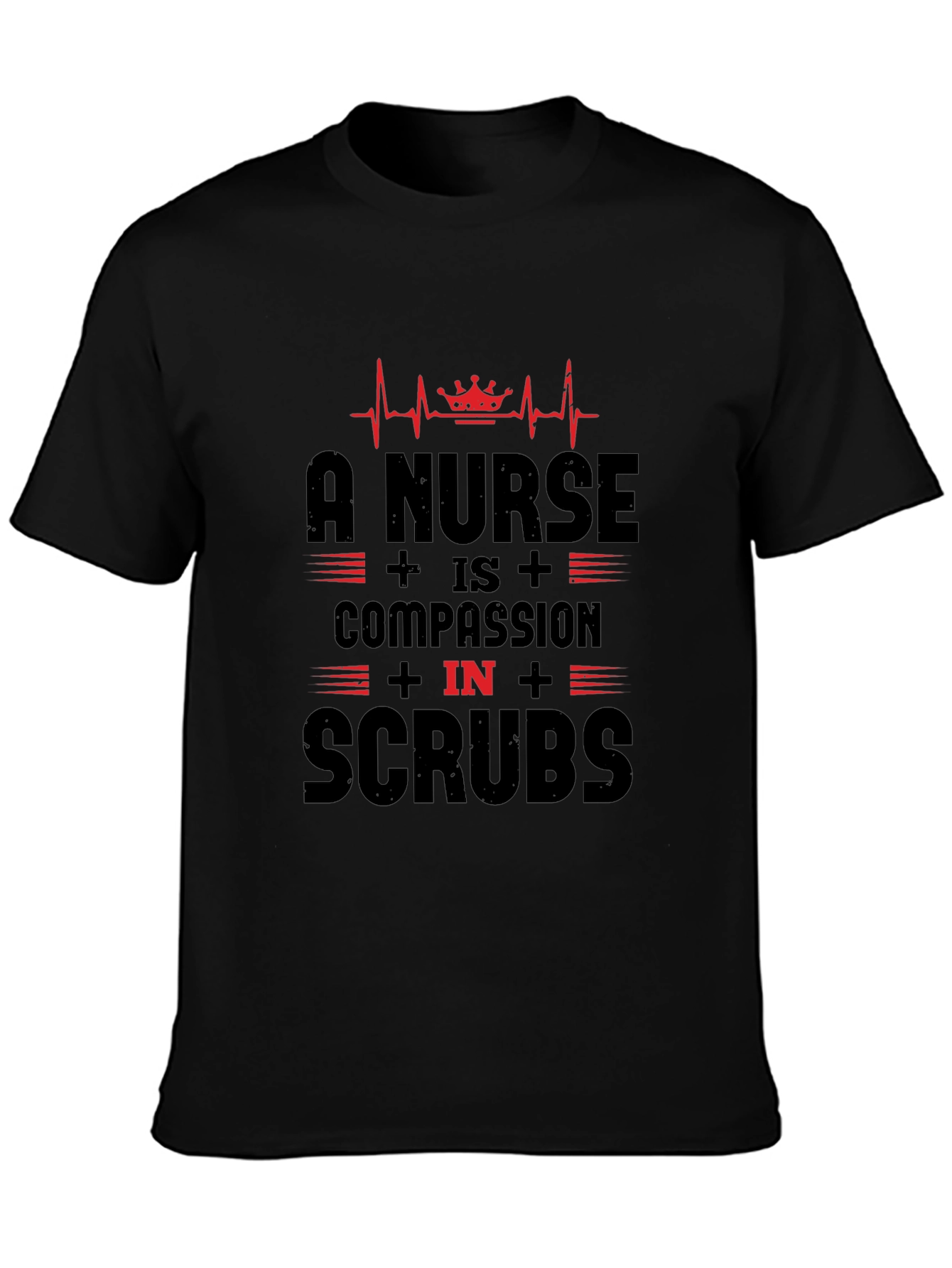 Nurse Compassion T-Shirt - Black
