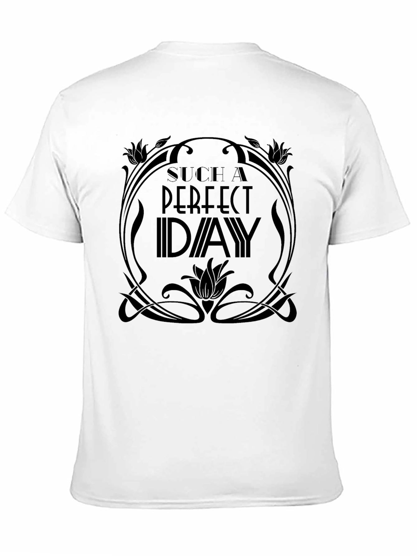 Perfect Day Graphic T-Shirt - Black