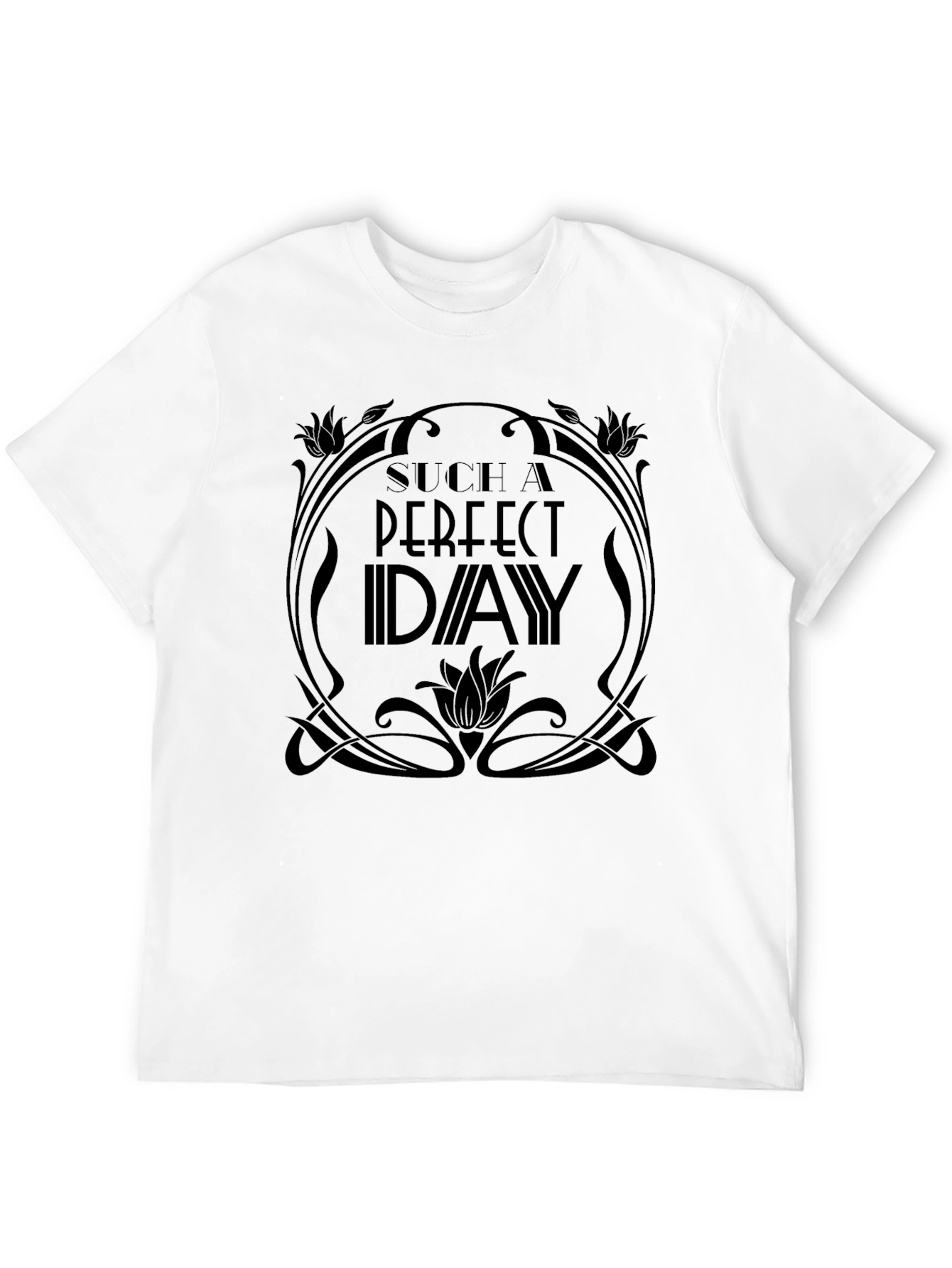 Perfect Day Graphic T-Shirt - Black