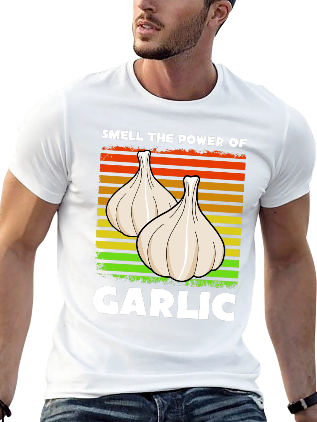 Smell the Power of Garlic T-Shirt