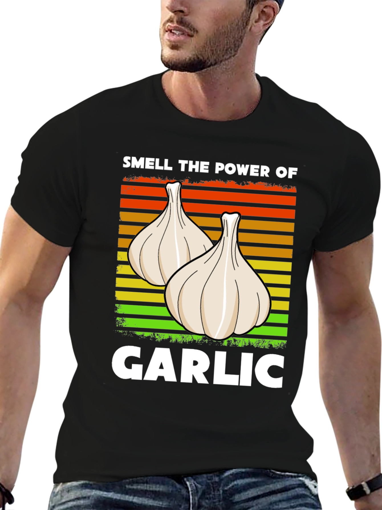 Smell the Power of Garlic T-Shirt