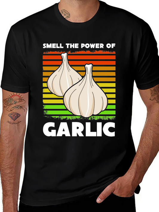 Smell the Power of Garlic T-Shirt
