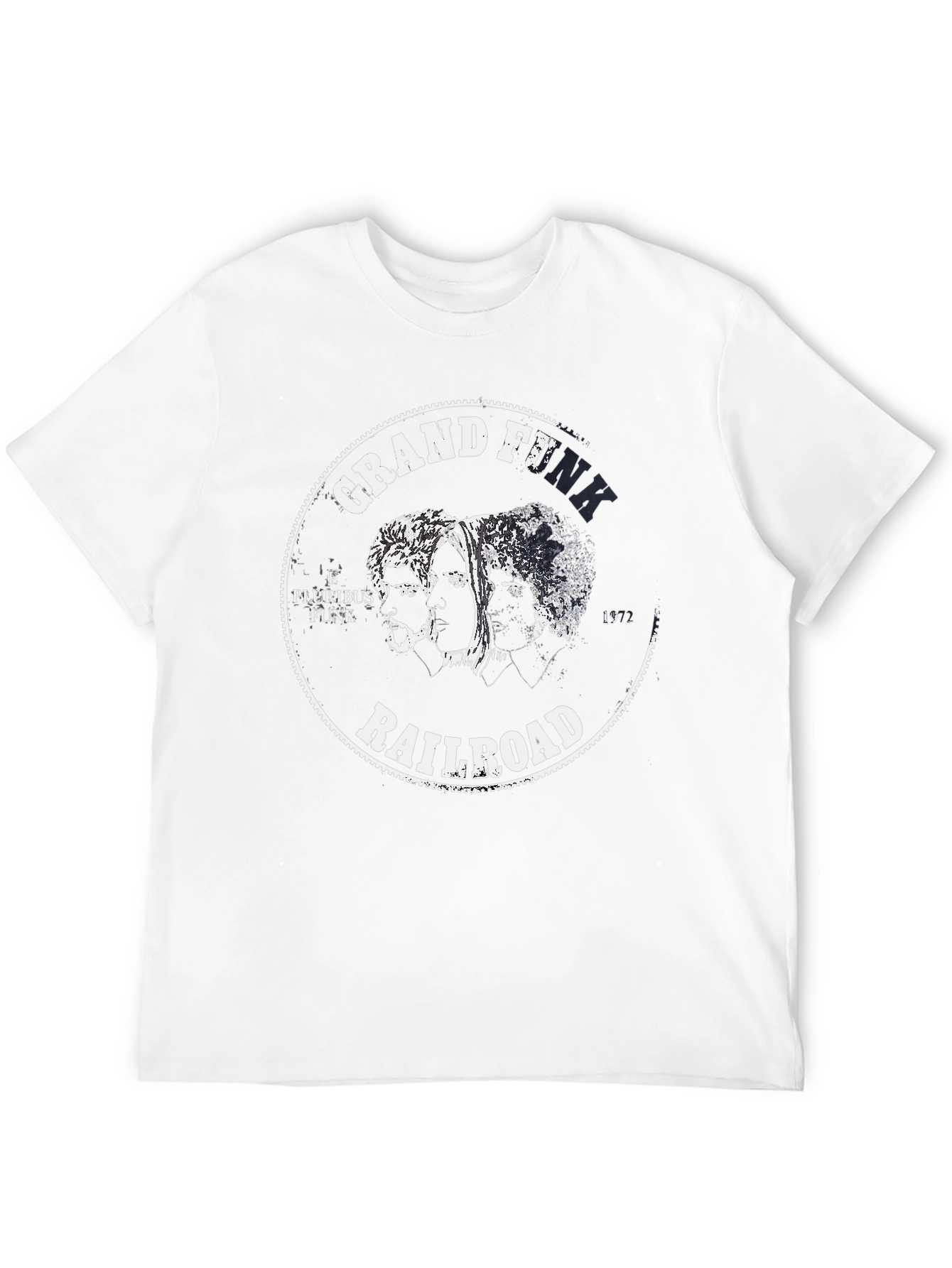 Grand Funk Railroad Band T-Shirt Black