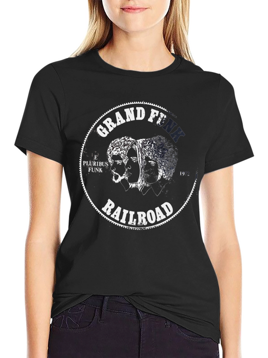 Grand Funk Railroad Band T-Shirt Black