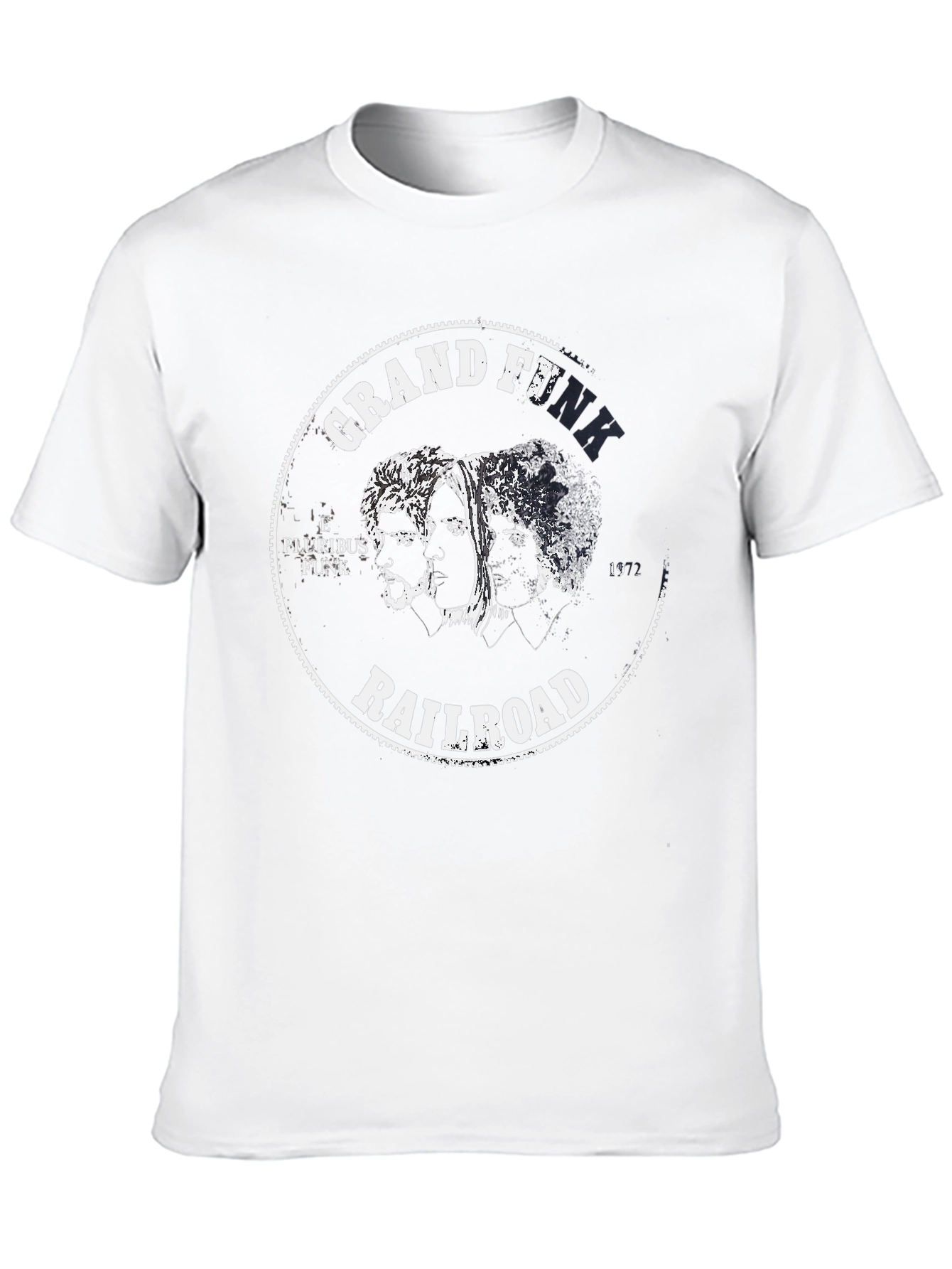 Grand Funk Railroad Band T-Shirt Black