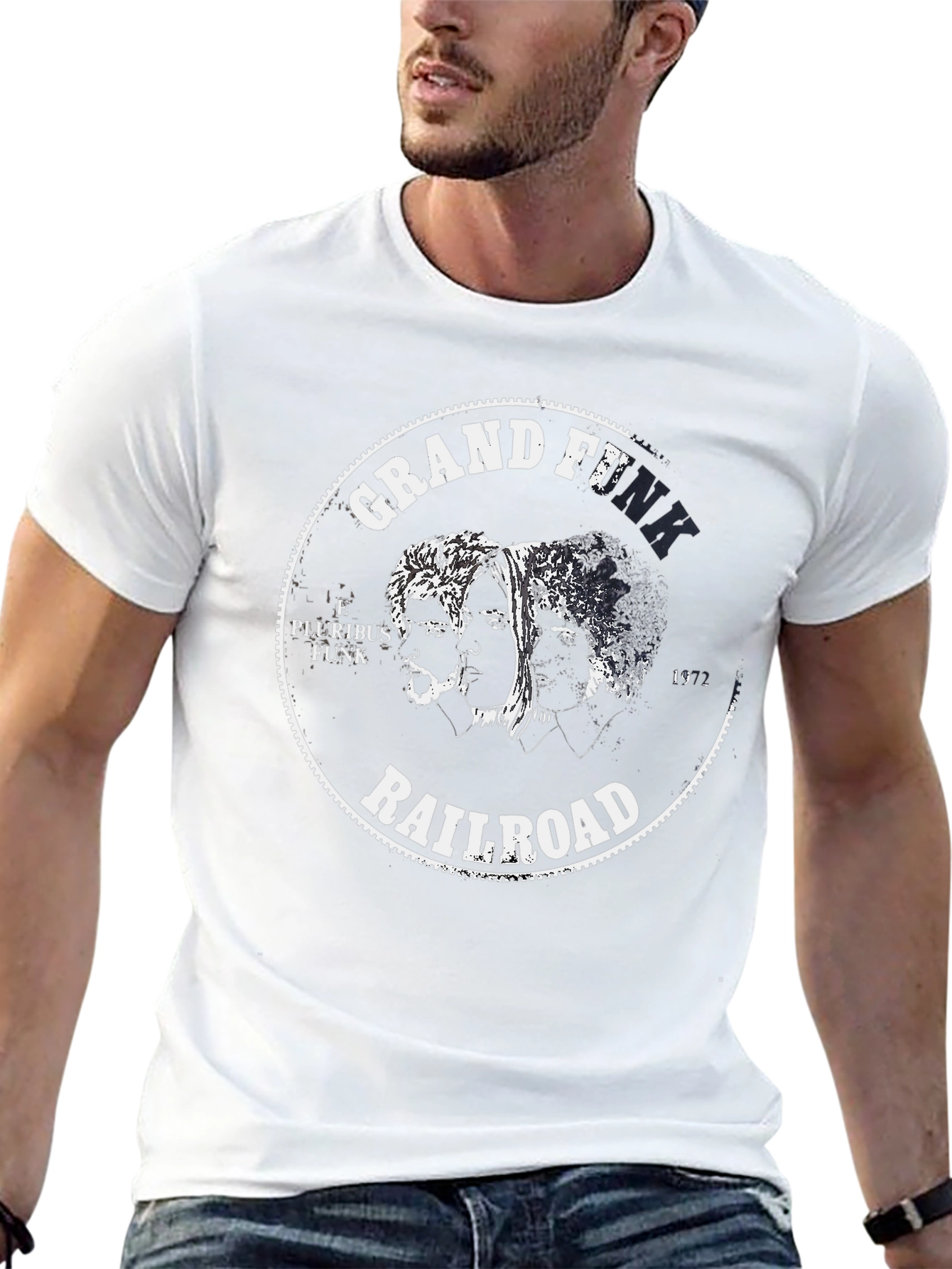 Grand Funk Railroad Band T-Shirt Black