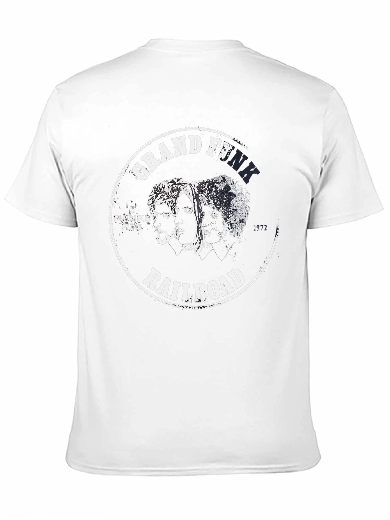 Grand Funk Railroad Band T-Shirt Black
