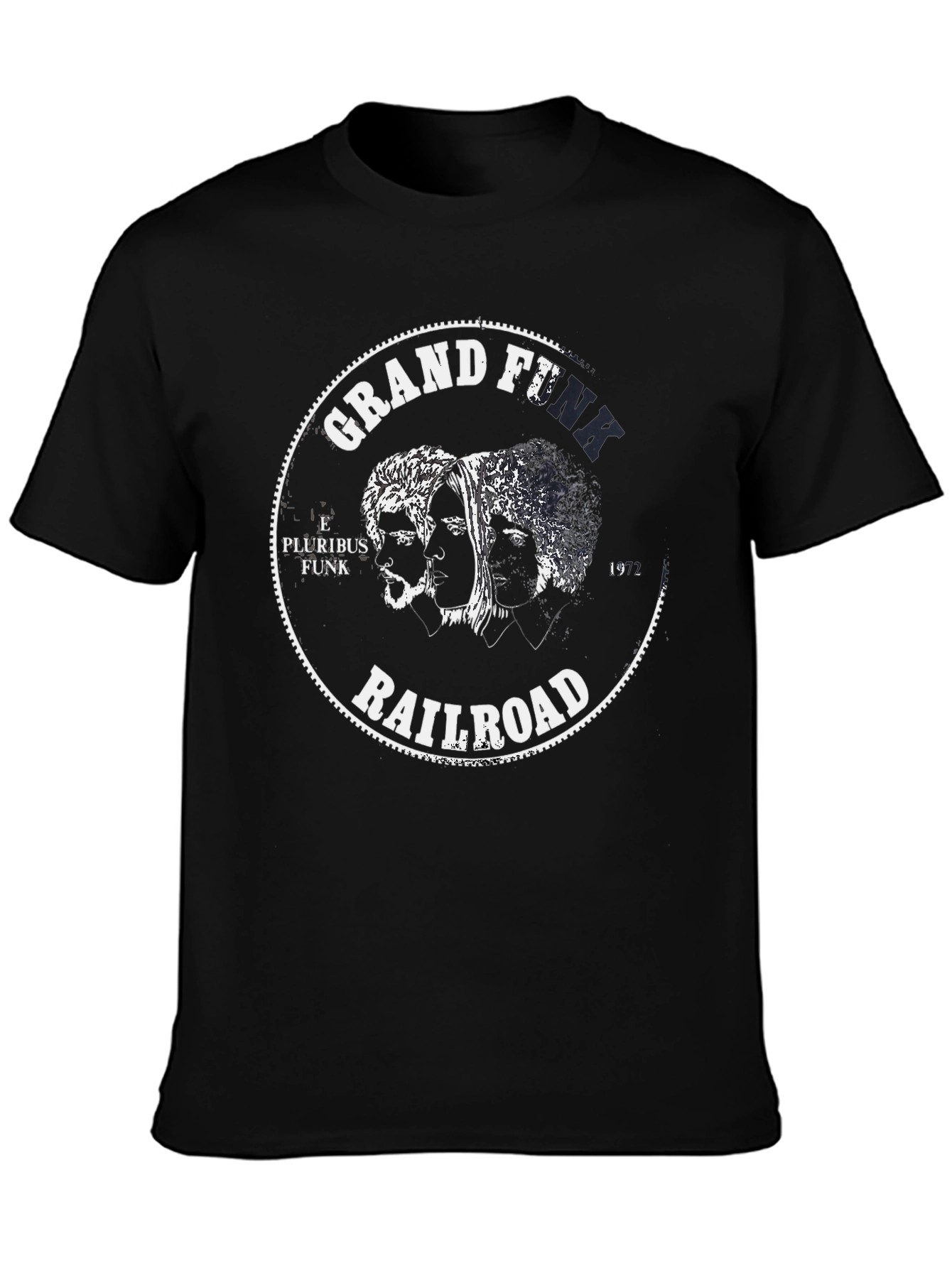Grand Funk Railroad Band T-Shirt Black