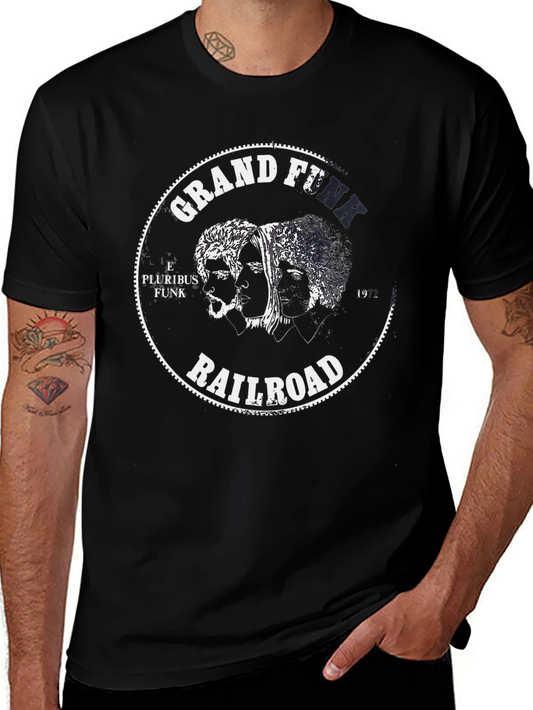 Grand Funk Railroad Band T-Shirt Black