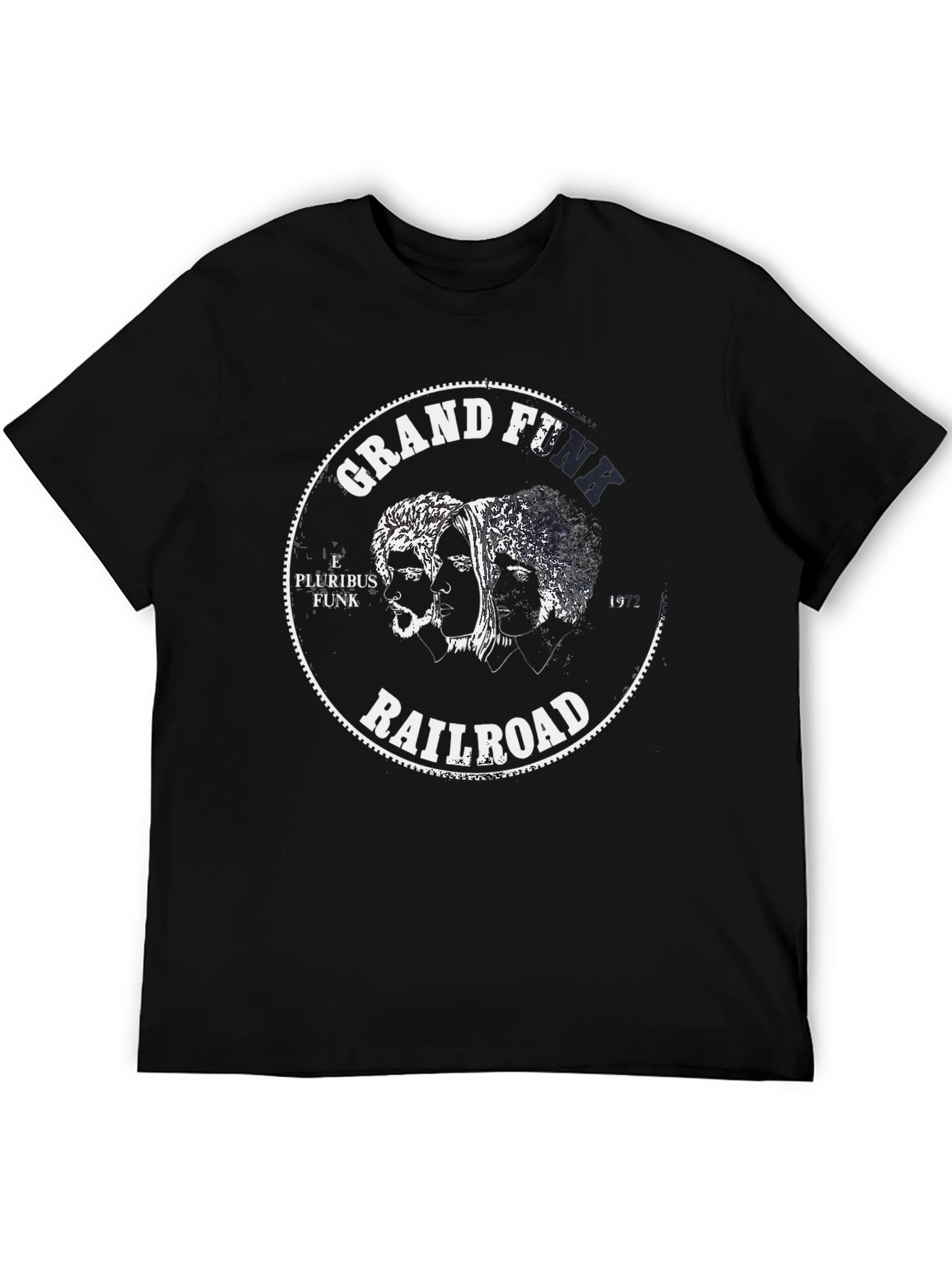 Grand Funk Railroad Band T-Shirt Black