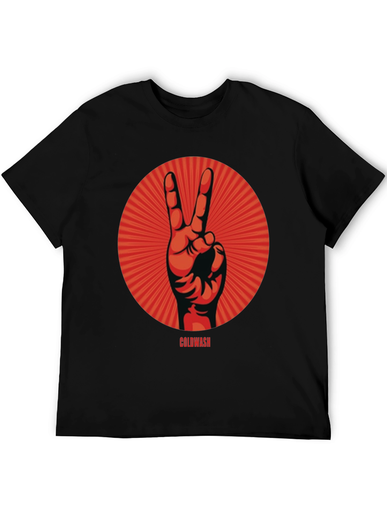 Peace Sign Graphic Tee - Coldwash