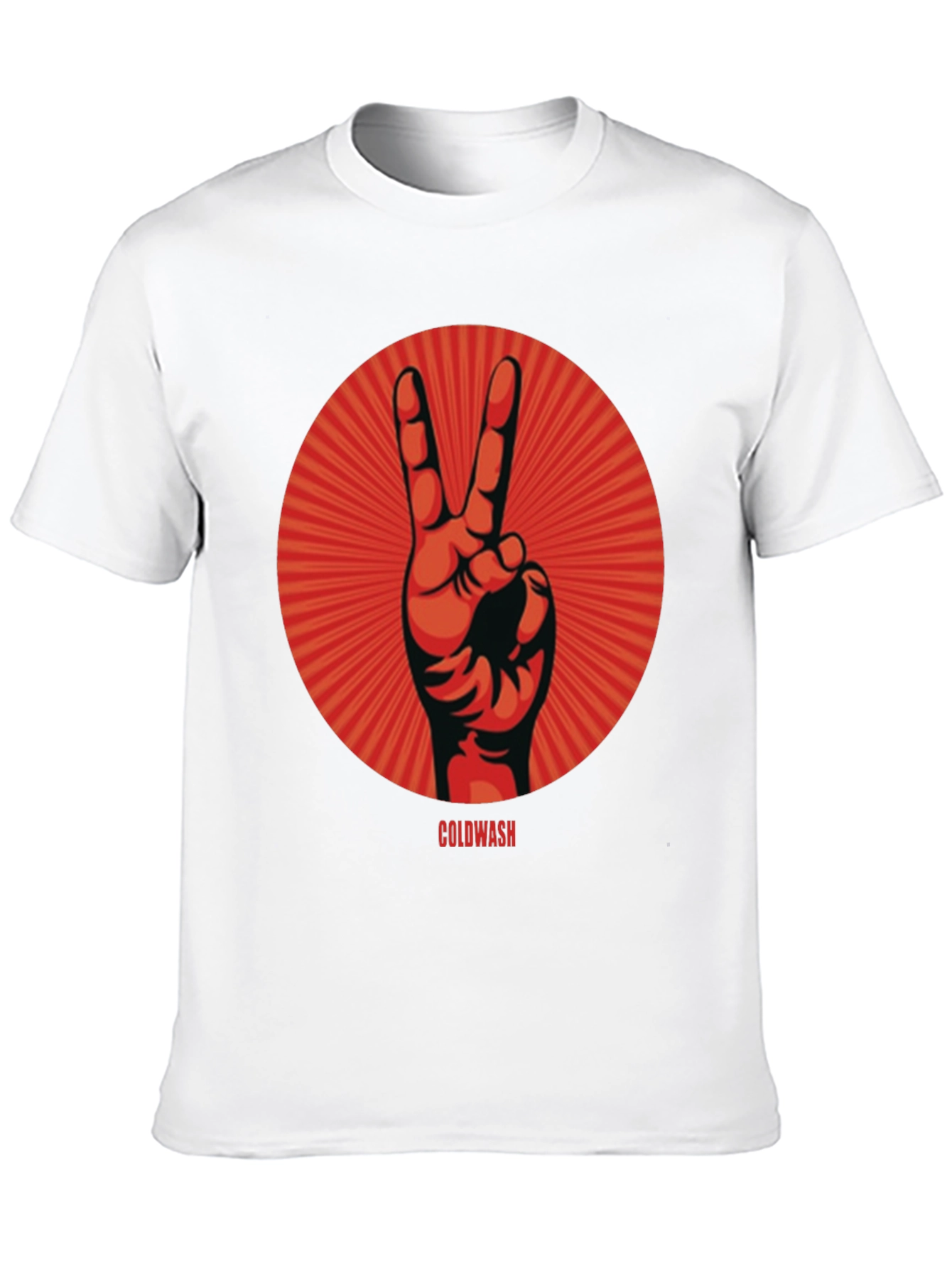 Peace Sign Graphic Tee - Coldwash