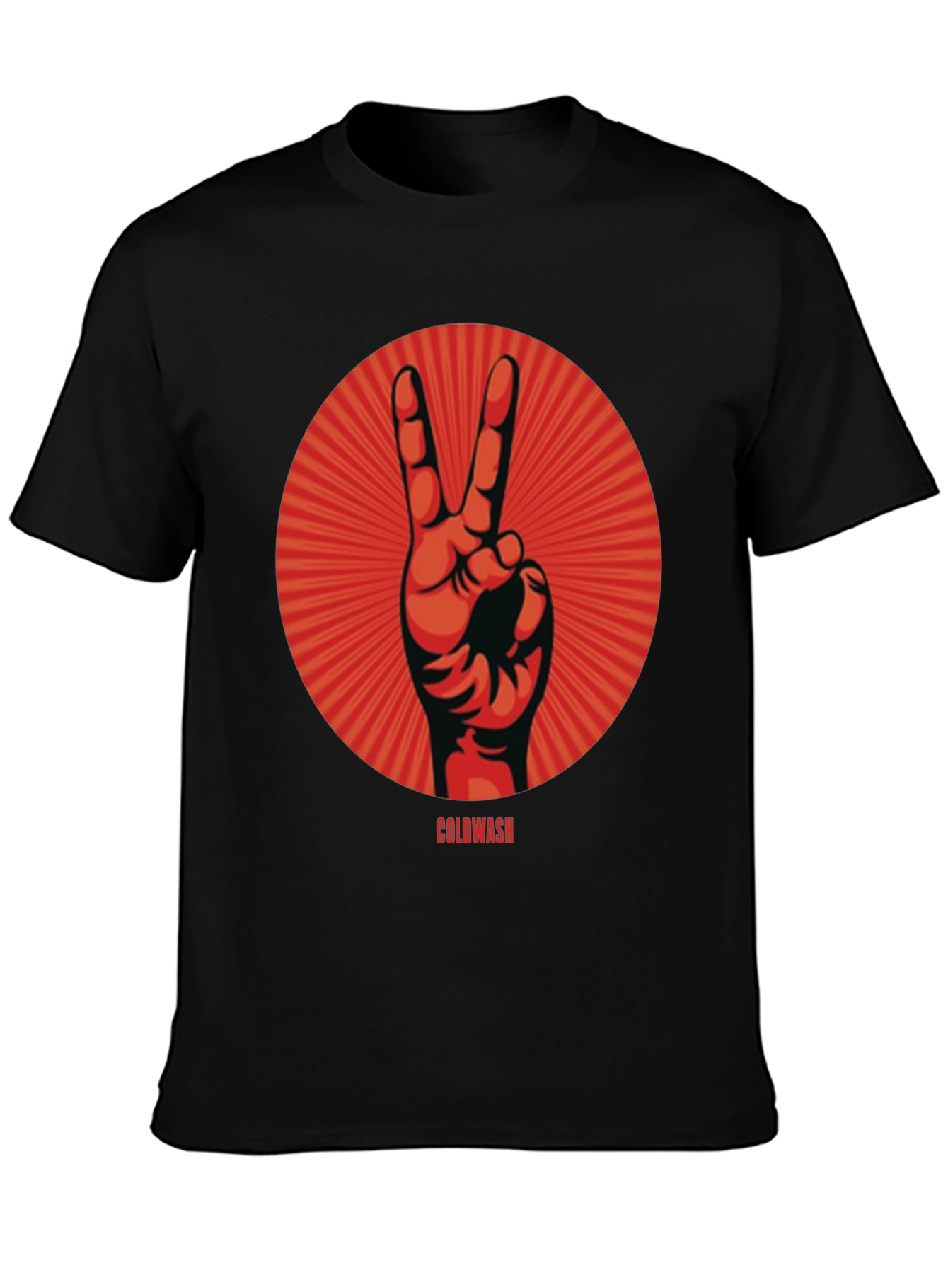 Peace Sign Graphic Tee - Coldwash