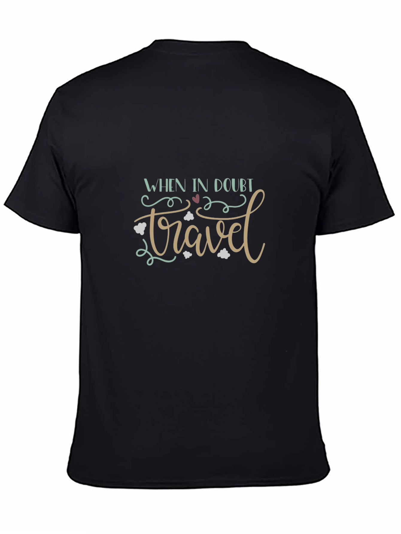 When In Doubt Travel Graphic Tee