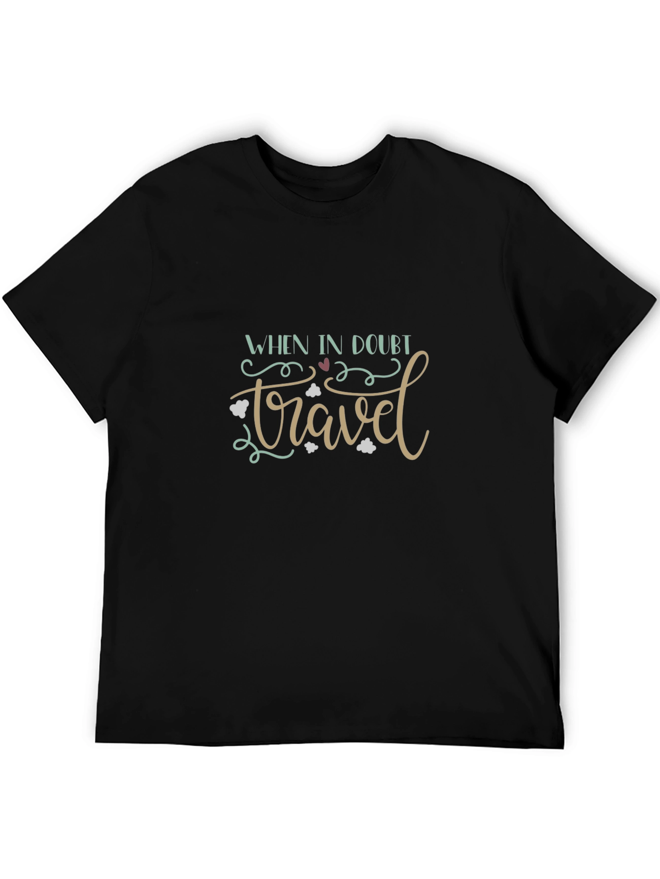 When In Doubt Travel Graphic Tee