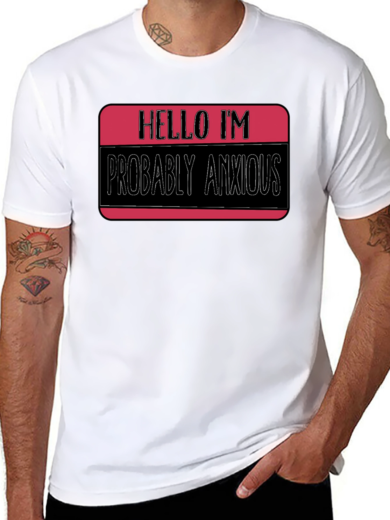 Anxious Introvert T-Shirt: Funny Novelty Tee for All