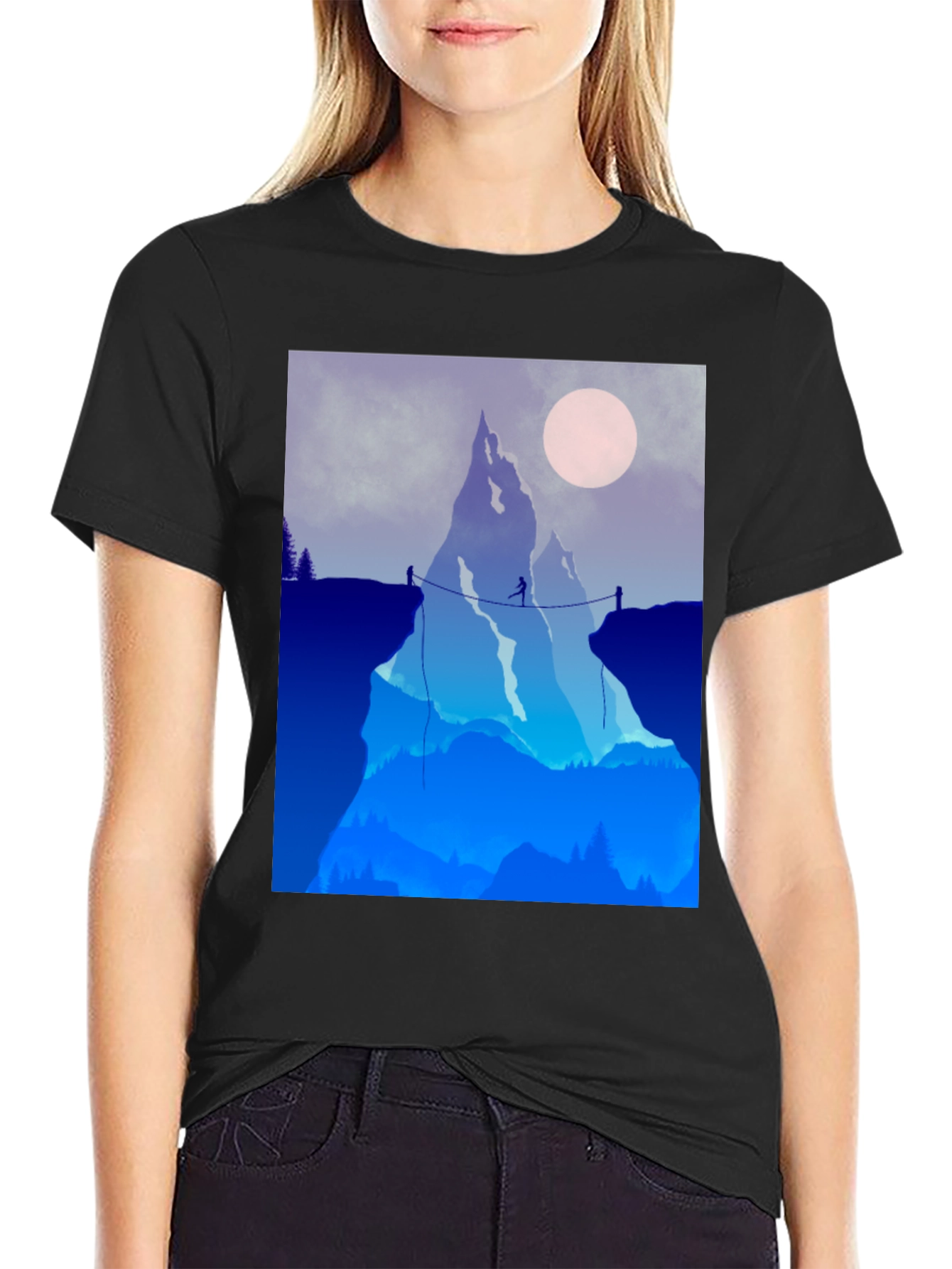 Mountain Adventure T-Shirt: Dare to Cross