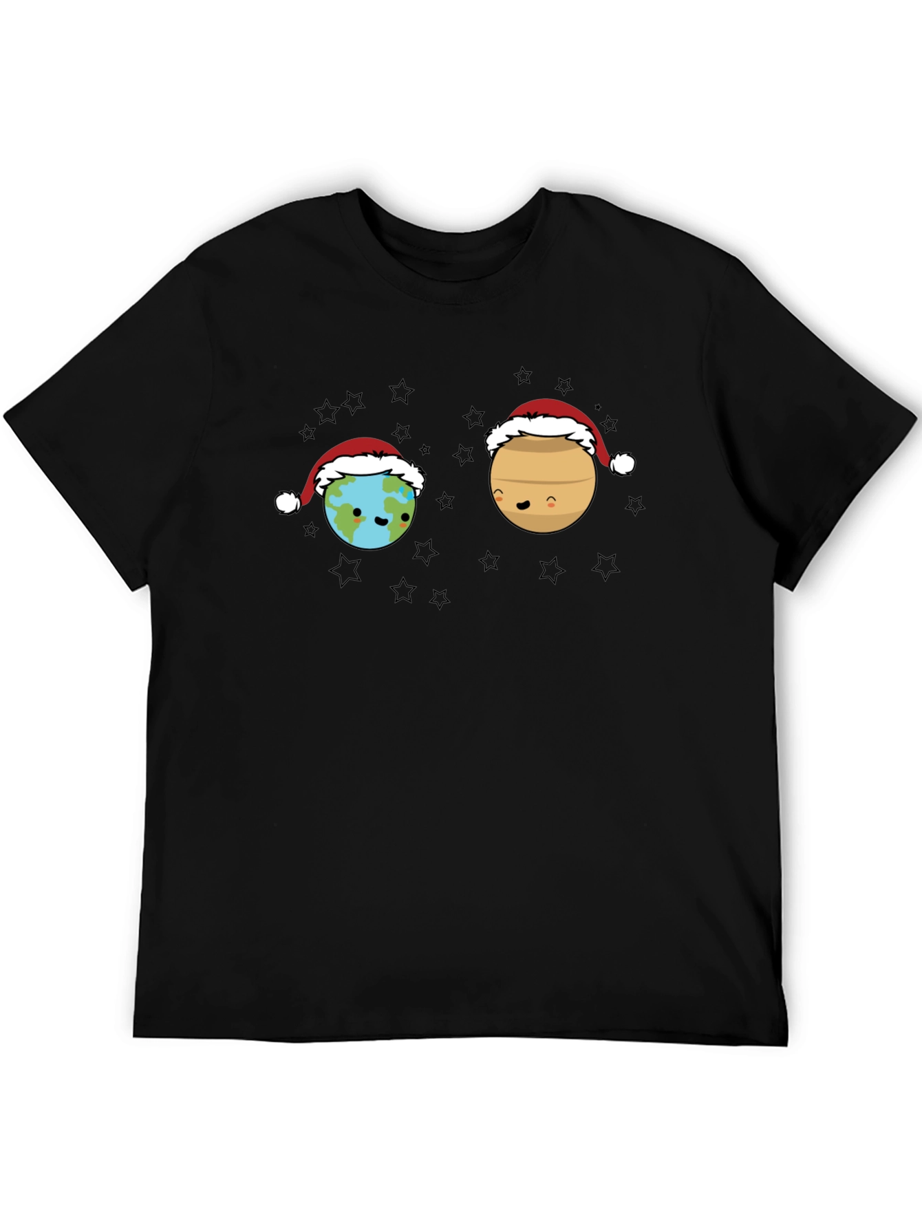 Planet Earth Santa T-Shirt
