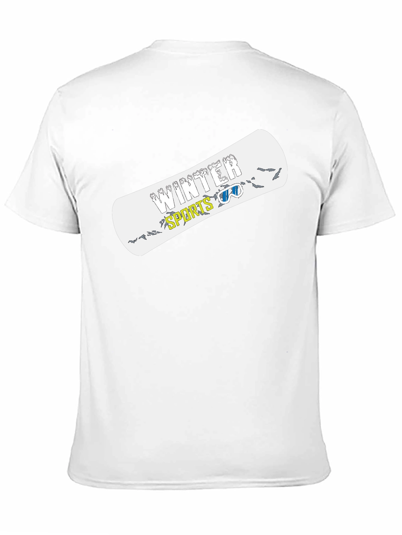 Winter Sports Graphic Tee - Black