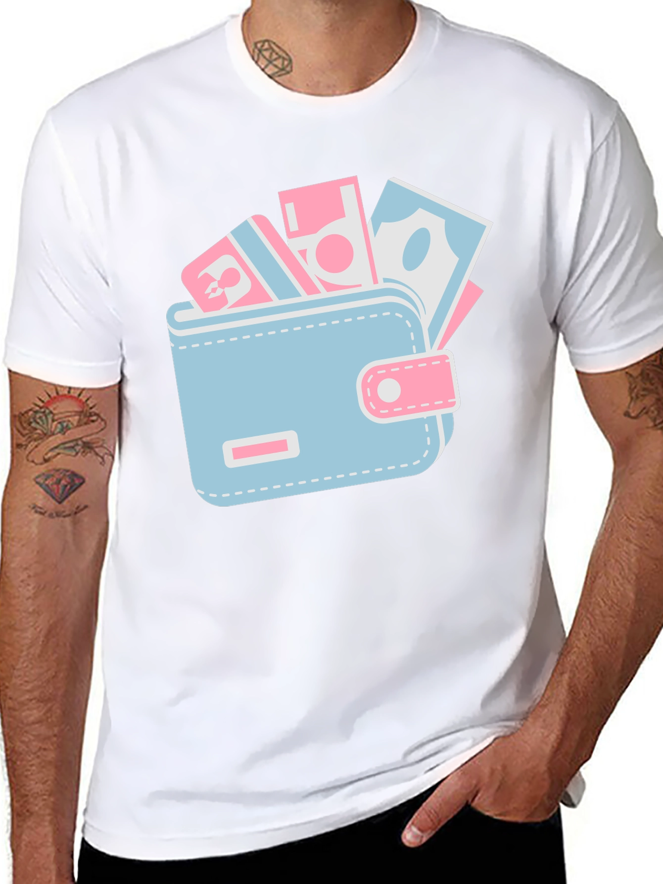 Fun Wallet Graphic Tee