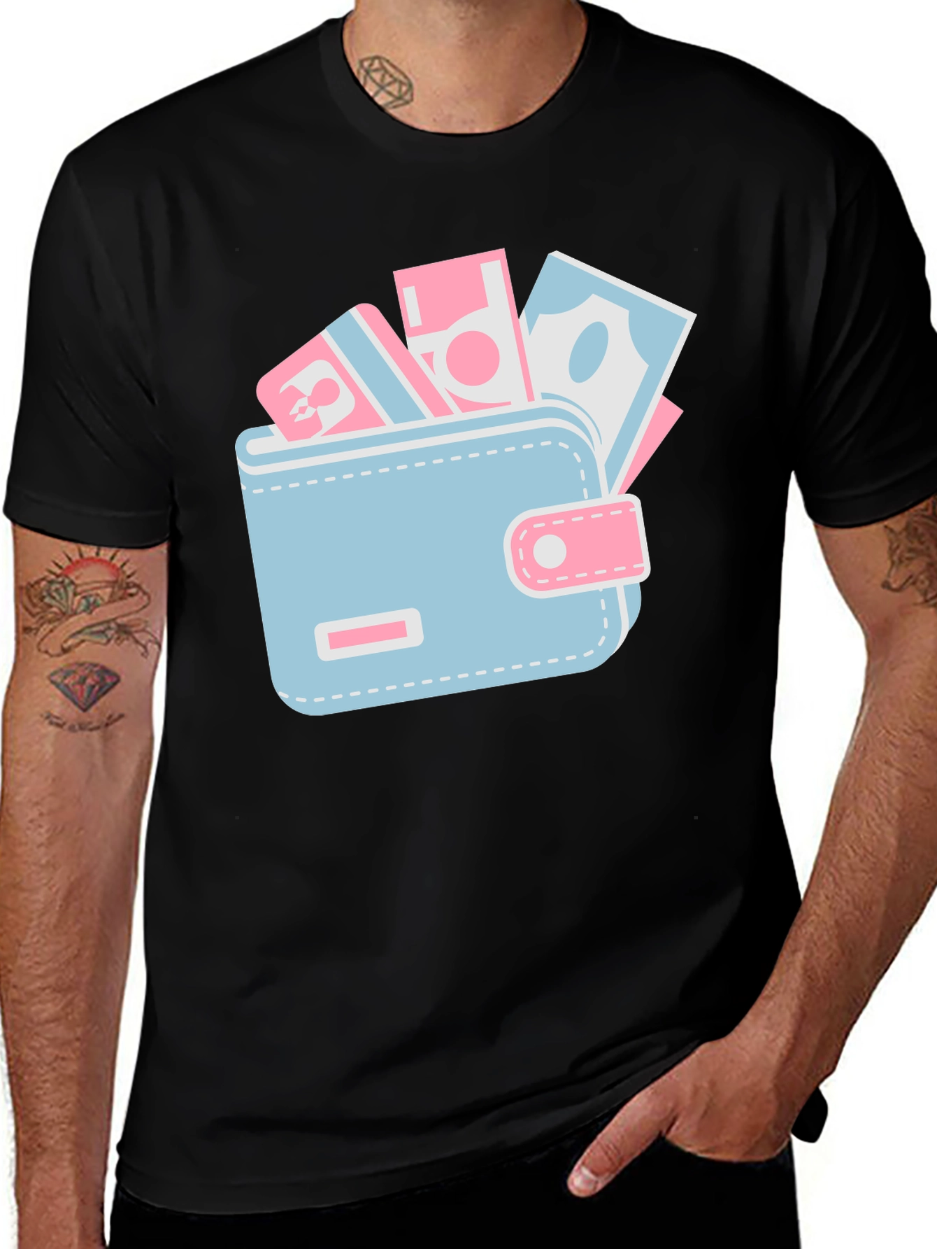 Fun Wallet Graphic Tee